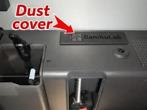 Dust cover for stepper motor p1p/p1s/x1c