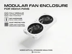 Modular 140mm Fan Enclosure System