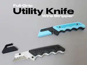 Utility Knife - Full-Grip & Wire Stripper