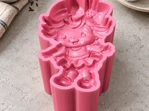 Bonequinha Moranguinho 3D | Ejetor de Brigadeiro