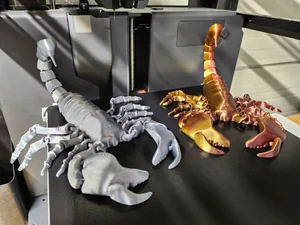 3D-модели скорпиона для печати на принтере