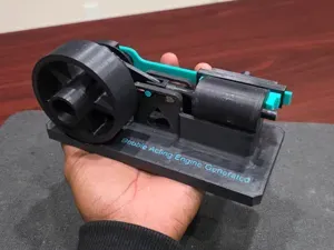 Single Cylinder Double Acting Engine