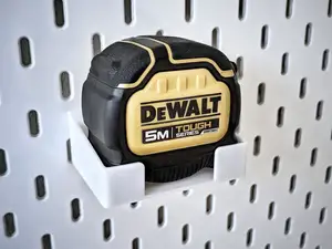 DeWalt Tough 5m Tape Measure Holder Ikea Skadis