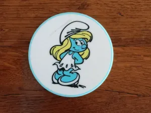 Dessous de verre Schtroumpfette