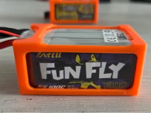 Tattu FUNFLY 1300 mah 6s lipo protective case