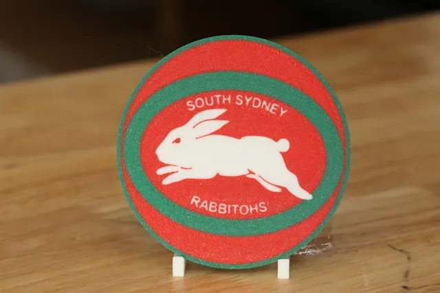 South Sydney Rabbitohs NRL Rugby Round Coaster — Фото 2 из 3