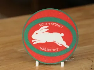 South Sydney Rabbitohs NRL Rugby Round Coaster
