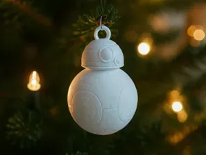bb 8 christmas bauble from star wars