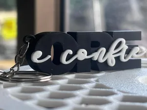 Chaveiro Ore e Confie