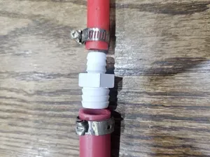 PEX barb couplers and reducers 3/8 to 1" all sizes