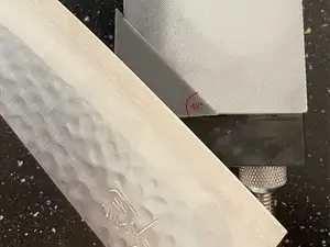 Knife sharpening angle guide