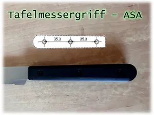 Tafelmesser-Griff