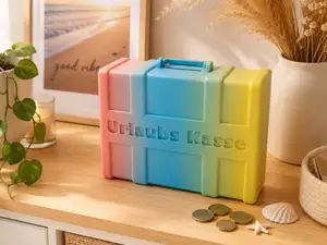 Vintage Reisekoffer-Spardose