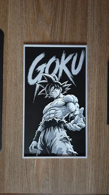 Goku - HueForge Wall Art — Фото 2 из 2