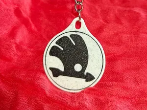 Yoja3D-Skoda keychain