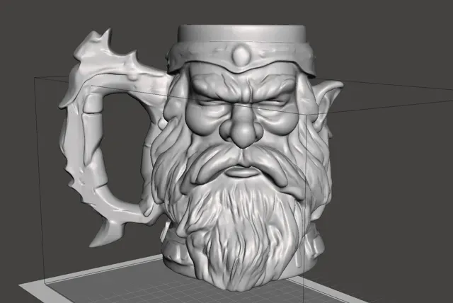 Battle Dwarf - Can Holder (0.5L + 12oz Cans) — Image 16 of 17
