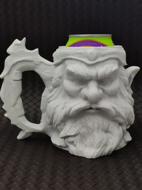 Battle Dwarf - Can Holder (0.5L + 12oz Cans) — Image 2 of 17