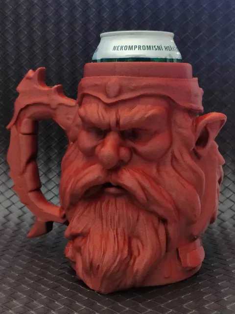 Battle Dwarf - Can Holder (0.5L + 12oz Cans) — Image 10 of 17