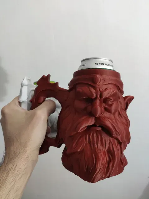 Battle Dwarf - Can Holder (0.5L + 12oz Cans) — Image 4 of 17