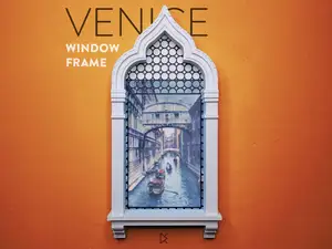 Venetian window - Photo frame