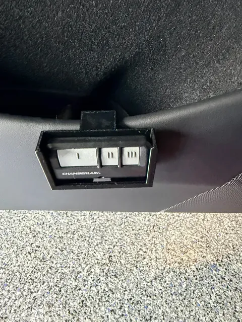 Tesla Model Y Garage Door Remote Holder — Image 7 of 9