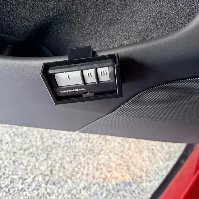 Tesla Model Y Garage Door Remote Holder — Image 9 of 9