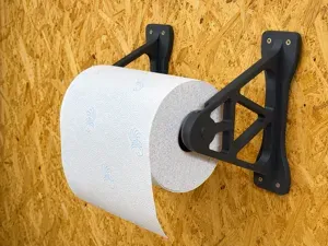 Heavy-Duty Workshop Paper Towel/Rool Holder