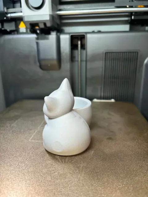 Sleeping Cat Planter-Cute Cat Flower Pot — Image 4 of 5