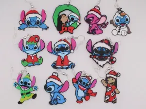 Christmas - Stitch Earrings