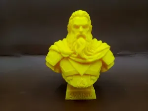 Swaróg God of Fire and Forge Bust-Slavic Mythology