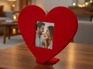 Heart-Shaped Fujifilm Instax Mini Photo Frame