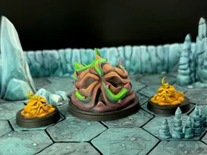 Wild Slime Boss+Droplet (Supportless-FDM Friendly)