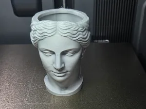 Antik Stil Blumentopf Frau
