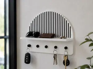 Key Holder with Shelf