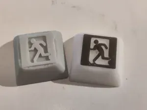 Escape keycap exit sign - DSA profile