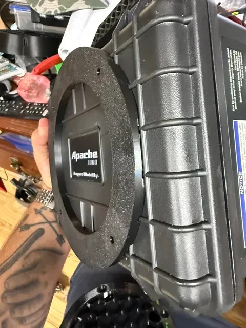 Apache 1800 6.5" wrapped Polk speaker spacer — Image 3 of 5