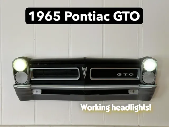 1965 Pontiac GTO front end