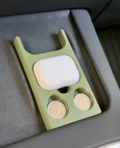 Tesla wireless charging holder for Airpods