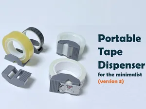 Portable Tape Dispenser (version 3)