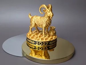 Golden Wealth Goat 2027 – Chinese Zodiac