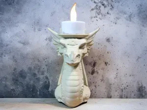 Dragon Candle Holder - The Elegance of Fire