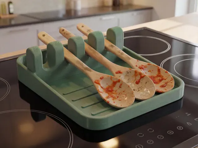 kitchen utensil holder – spoon and lid stand