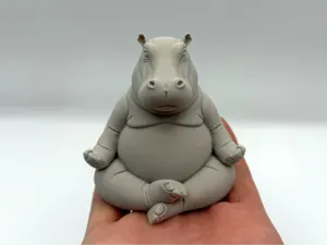 Meditating Hippo