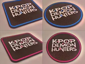 KPOP Demon Hunters Coaster - Various Styles