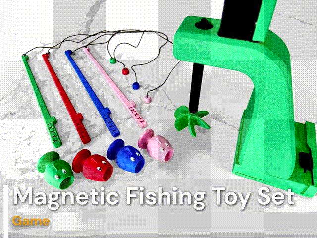 Magnetic Fishing Toy Set