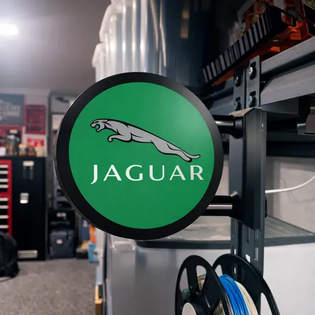 Jaguar Pub Sign – 3D Printed Garage / Bar Sign — Фото 2 из 7