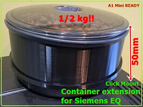Coffee container extension for Siemens EQ — Фото 2 из 6