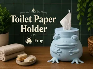 Frog Toilet Paper Holder