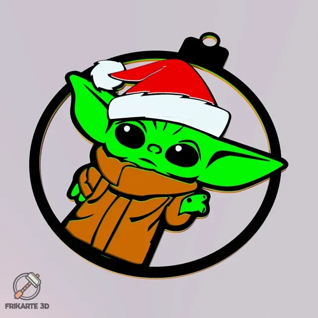 Baby Yoda Christmas Tree Decoration — Image 2 of 2