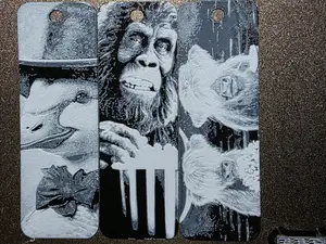 At The Movies Bookmark Set of 3 Hueforge No AMS